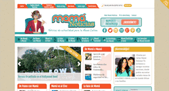 Desktop Screenshot of mamanoticias.com