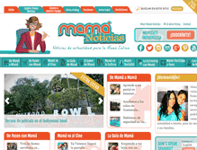 Tablet Screenshot of mamanoticias.com